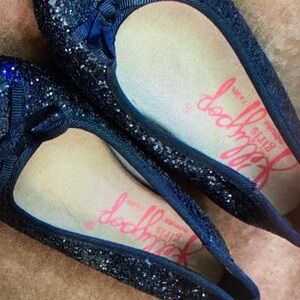 Sparkly black girls cute shoes